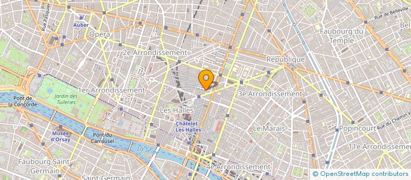 localisation de l'entreprise CASA DE LA BEAUTE  PARIS