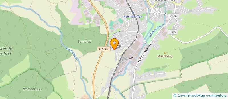 localisation de l'entreprise CASA DE LOS ABUELOS  REICHSHOFFEN