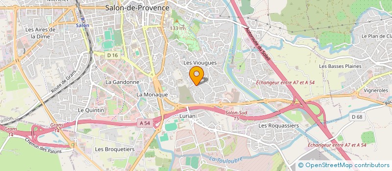 localisation de l'entreprise CASA DE MATTEO  SALON-DE-PROVENCE