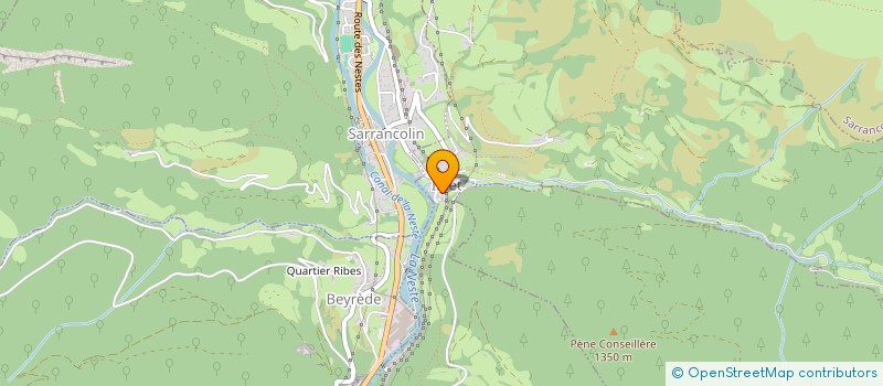 localisation de l'entreprise CASA DE NOZEDO  BEYREDE-JUMET-CAMOUS