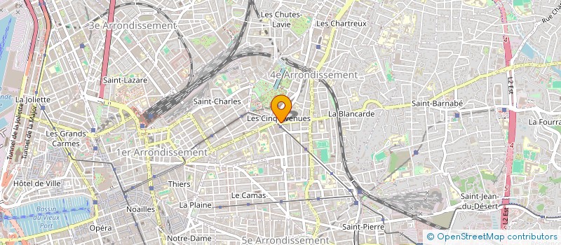 localisation de l'entreprise CASA DE SAMBA à MARSEILLE 4