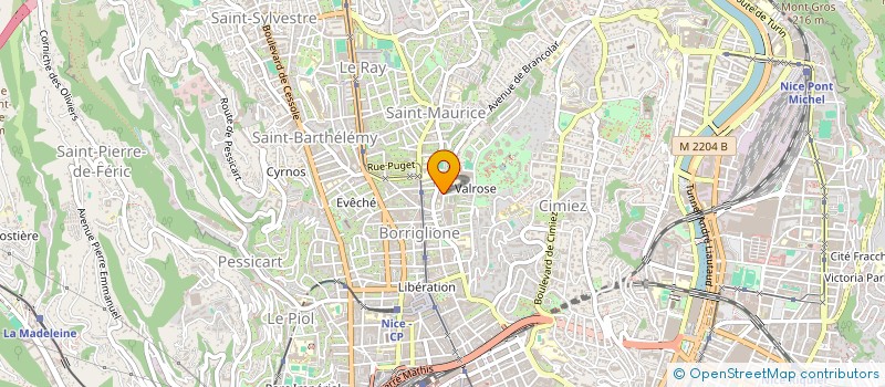 localisation de l'entreprise CASA DECO à NICE