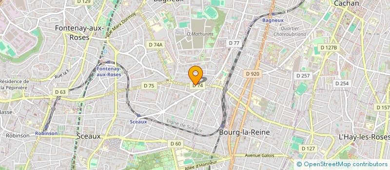 localisation de l'entreprise CASA DEL CONDOR à BAGNEUX