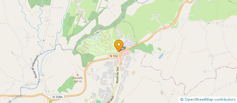 localisation de l'entreprise CASA DEL FUEGO  VILLENEUVE-DE-BERG