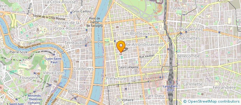 localisation de l'entreprise CASA DEL GUSTO à LYON