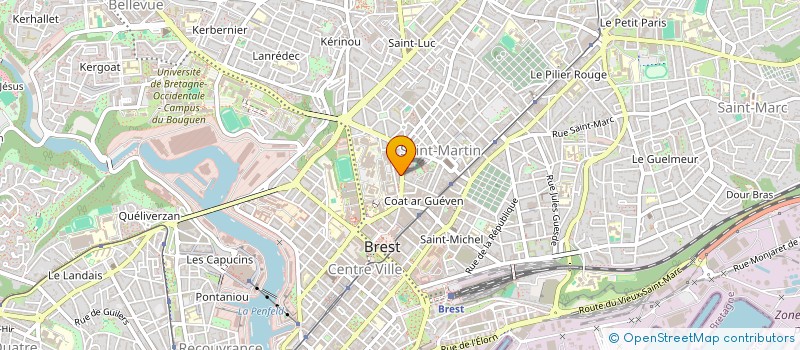 localisation de l'entreprise CASA DEL SOL  BREST