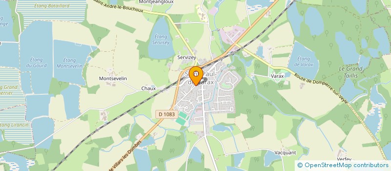 localisation de l'entreprise CASA DEL SOLE  SAINT-PAUL-DE-VARAX