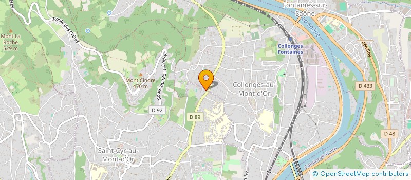 localisation de l'entreprise CASA DEL SUN  SAINT-CYR-AU-MONT-D'OR