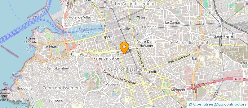 localisation de l'entreprise CASA DEL TAKOS à MARSEILLE