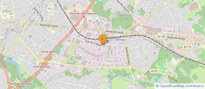 localisation de l'entreprise CASA DELUXE F R  SAINT-PHILBERT-DE-GRAND-LIEU