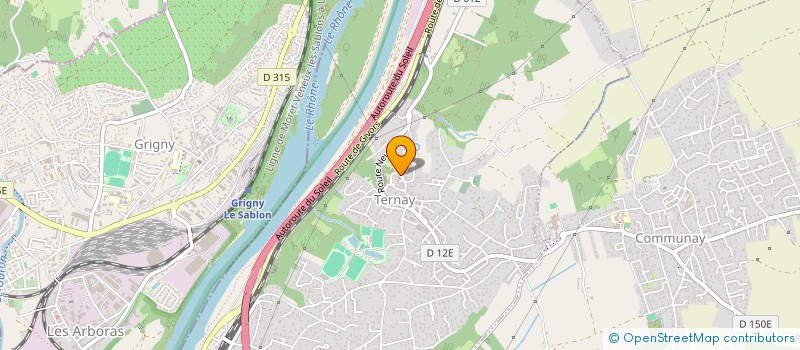 localisation de l'entreprise CASA DI A CASTAGNICCIA  TERNAY