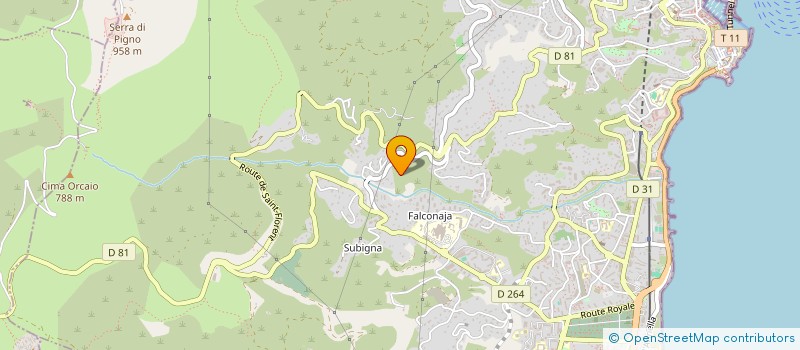 localisation de l'entreprise CASA DI A FELICITA à BASTIA