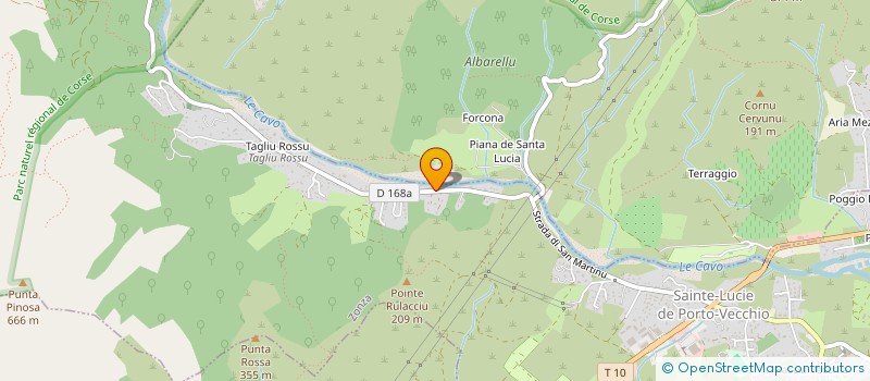 localisation de l'entreprise CASA DI FIUME  ZONZA