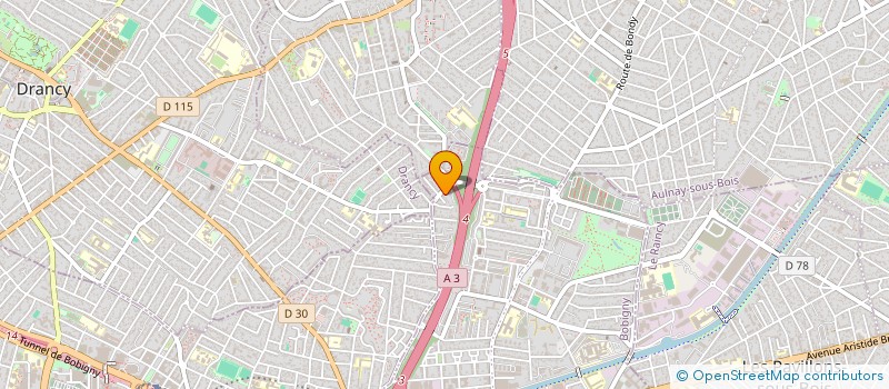 localisation de l'entreprise CASA DI NAPOLI  BONDY