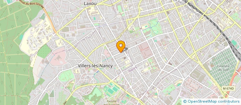 localisation de l'entreprise CASA DI PIU à VILLERS-LES-NANCY