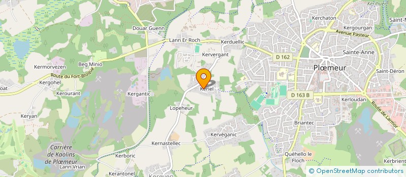 localisation de l'entreprise CASA DI ROMA à PLOEMEUR