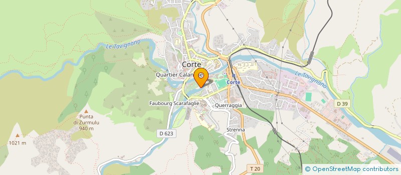localisation de l'entreprise CASA DI U RINOVU INDUS TECNICU E TECHNO à CORTE