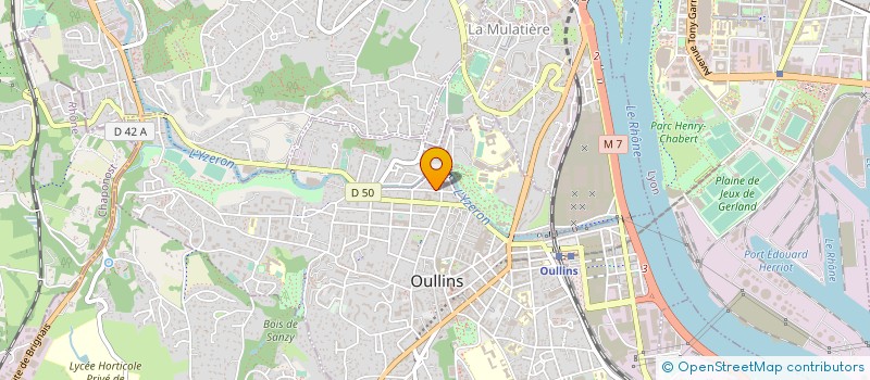 localisation de l'entreprise CASA DKO à OULLINS-PIERRE-BENITE