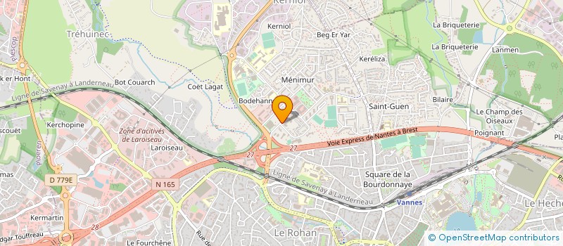 localisation de l'entreprise CASA DO BRASIL à VANNES