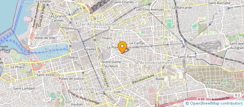 localisation de l'entreprise CASA DO SAMBA à MARSEILLE