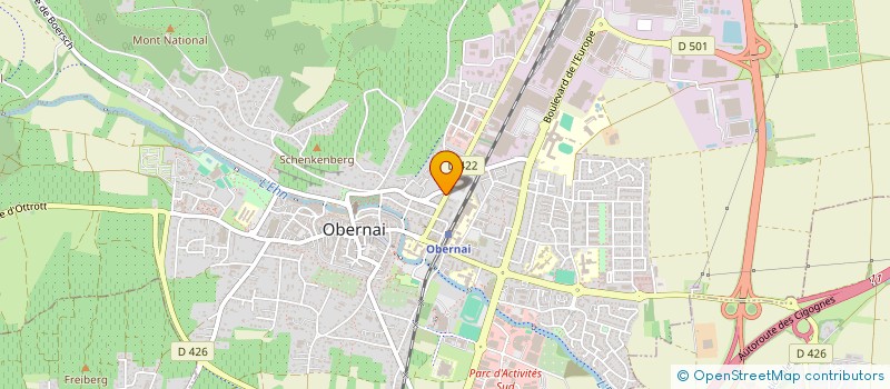 localisation de l'entreprise CASA DOLI  OBERNAI