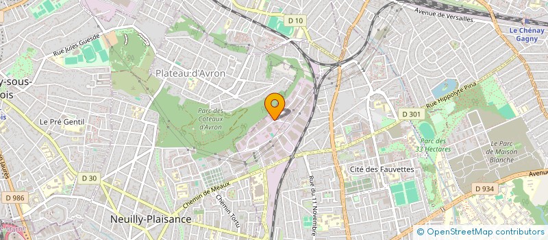 localisation de l'entreprise CASA DREAM à NEUILLY-SUR-MARNE