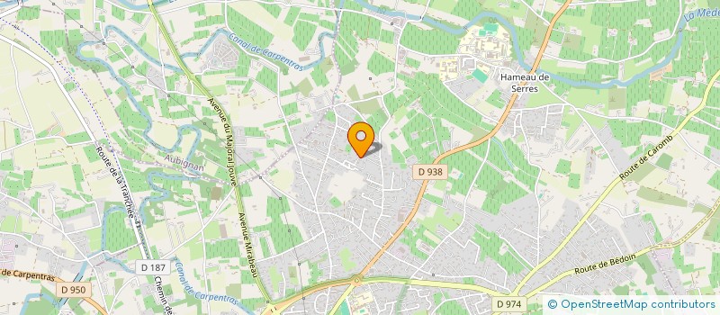 localisation de l'entreprise CASA EMK  CARPENTRAS