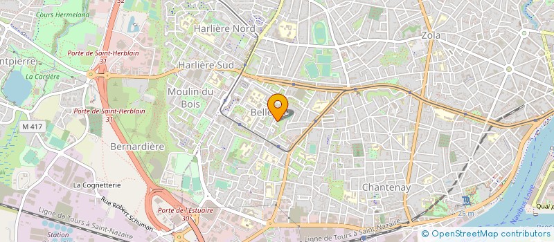 localisation de l'entreprise CASA ETANCHE à NANTES