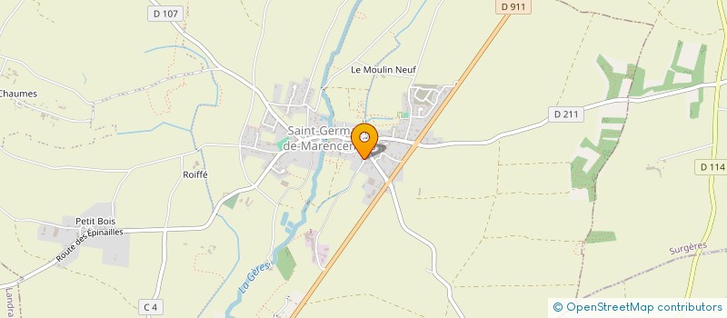 localisation de l'entreprise CASA ETRELLES  SAINT-PIERRE-LA-NOUE