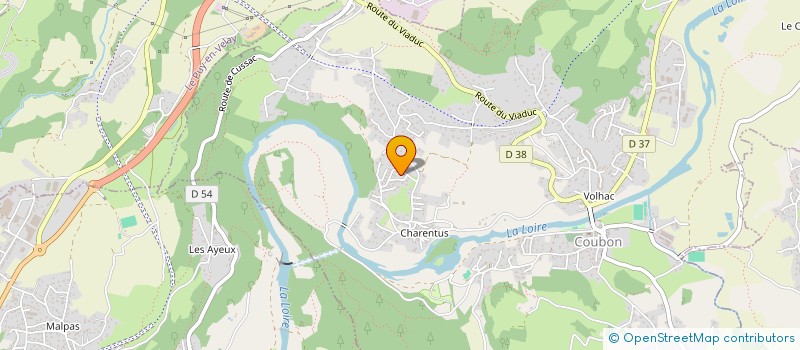 localisation de l'entreprise CASA FACADES  COUBON