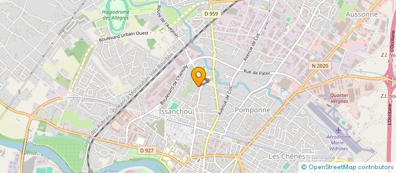 localisation de l'entreprise CASA FAMILIA  MONTAUBAN