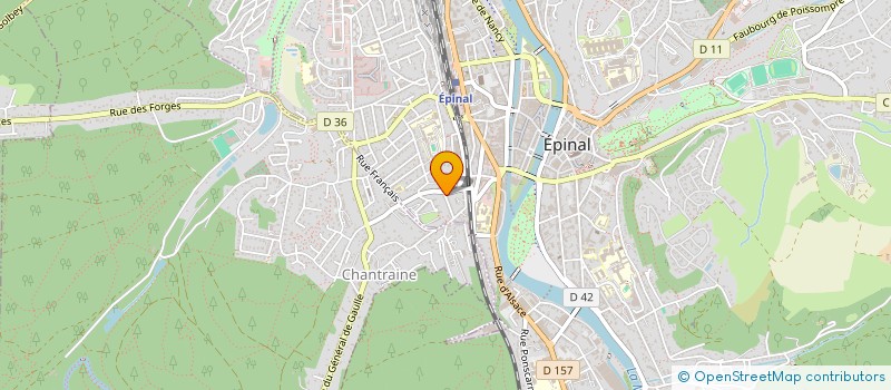 localisation de l'entreprise CASA FAMILIA  EPINAL