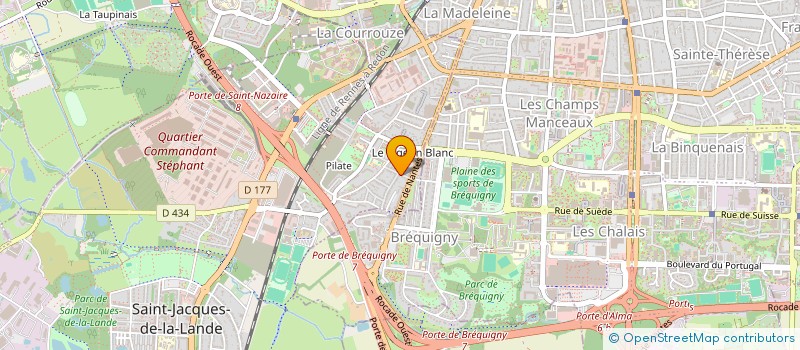 localisation de l'entreprise CASA FAMILY  SAINT-JACQUES-DE-LA-LANDE