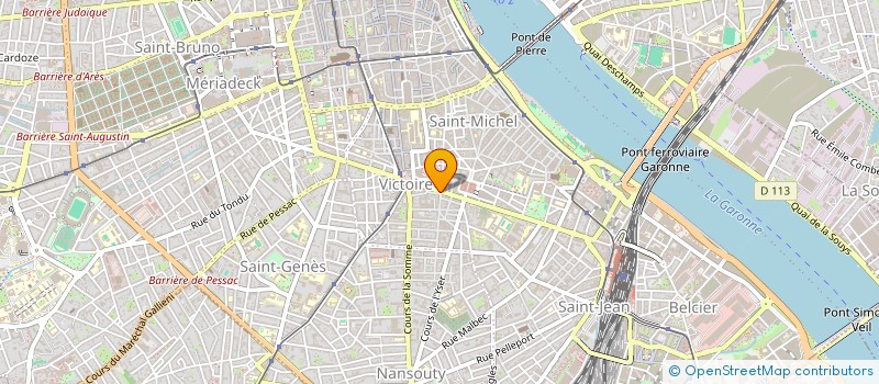 localisation de l'entreprise CASA FBM  BORDEAUX