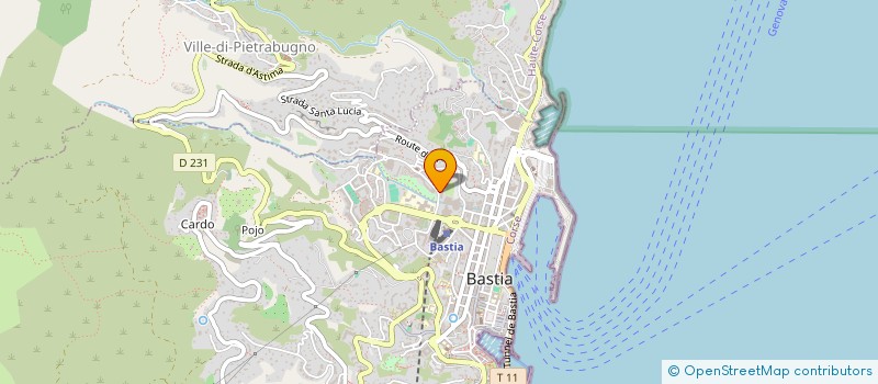 localisation de l'entreprise CASA FIURITA à BASTIA