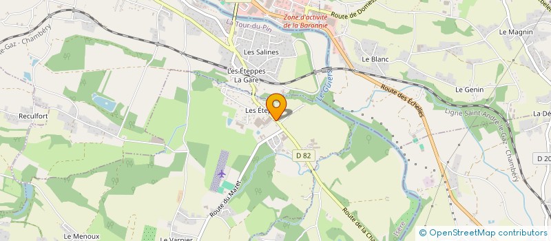 localisation de l'entreprise CASA FLOBA  SAINT-JEAN-D'AVELANNE