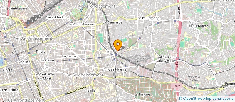 localisation de l'entreprise CASA FRIOUL à MARSEILLE 4EME