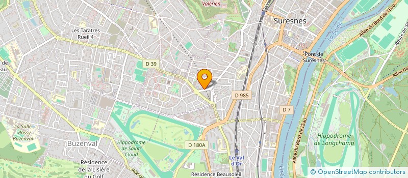 localisation de l'entreprise CASA FSASO à SURESNES