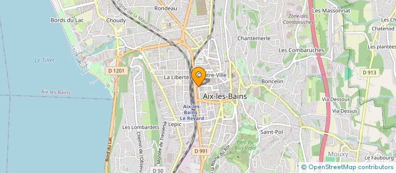 localisation de l'entreprise CASA GIANOTTI à ANNECY