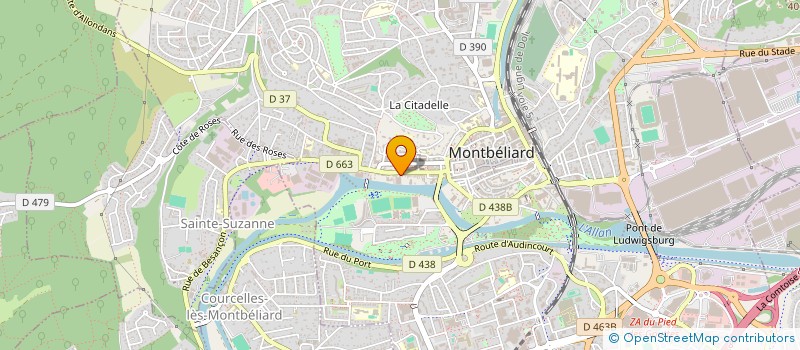 localisation de l'entreprise CASA GIOVANI PETITE à MONTBELIARD