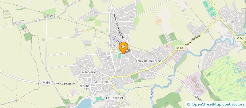 localisation de l'entreprise CASA.GOMEZ  AUSSONNE