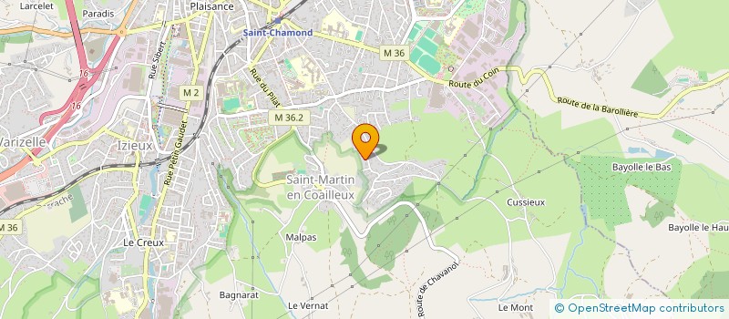 localisation de l'entreprise CASA GUERANDE  SAINT-CHAMOND