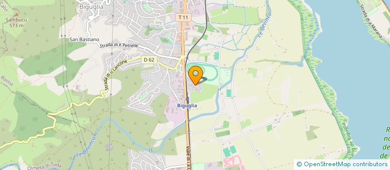 localisation de l'entreprise CASA HABITAT  BIGUGLIA