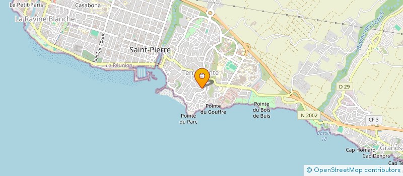 localisation de l'entreprise CASA HISPANA à SAINT-PIERRE