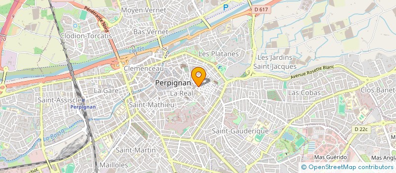 localisation de l'entreprise CASA HMSD  PERPIGNAN