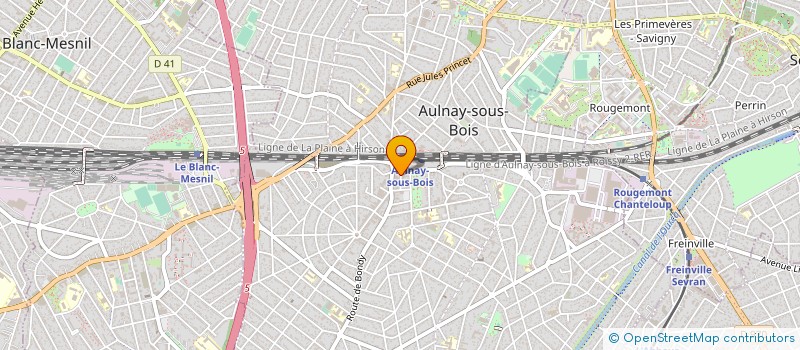 localisation de l'entreprise CASA II à AULNAY-SOUS-BOIS