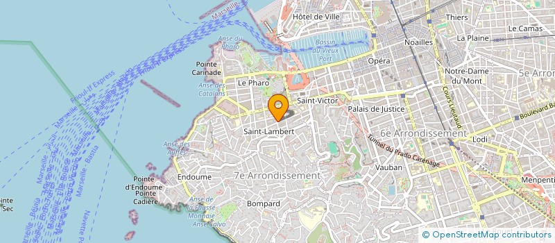 localisation de l'entreprise CASA IN MARS  MARSEILLE