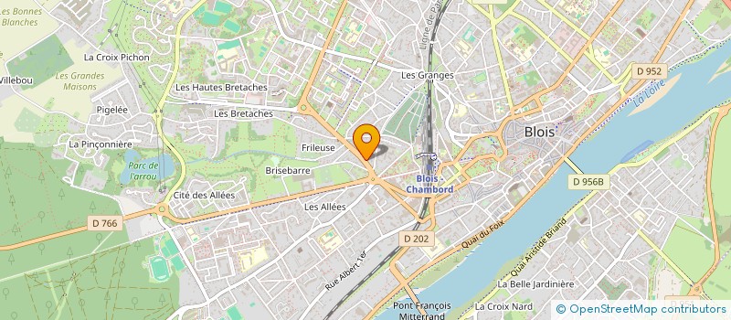 localisation de l'entreprise CASA INVEST  BLOIS