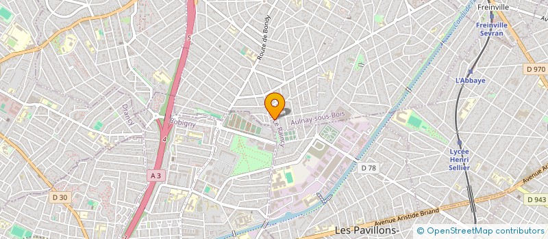 localisation de l'entreprise CASA INVESTISSEMENT  AULNAY-SOUS-BOIS