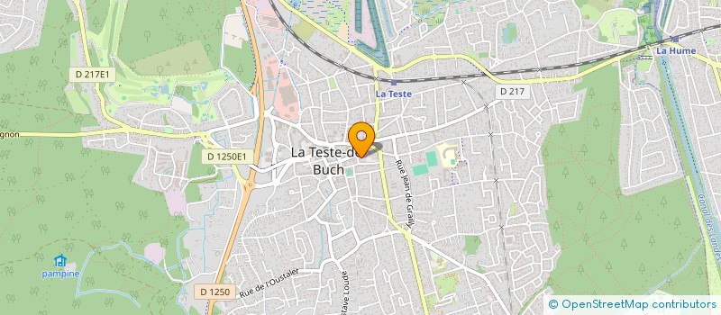 localisation de l'entreprise CASA ITALIA 33 à LA TESTE-DE-BUCH